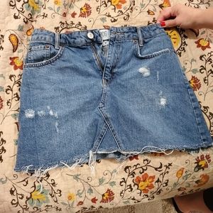Urban Outfitters BDG Denim Stressed Skirt (8)